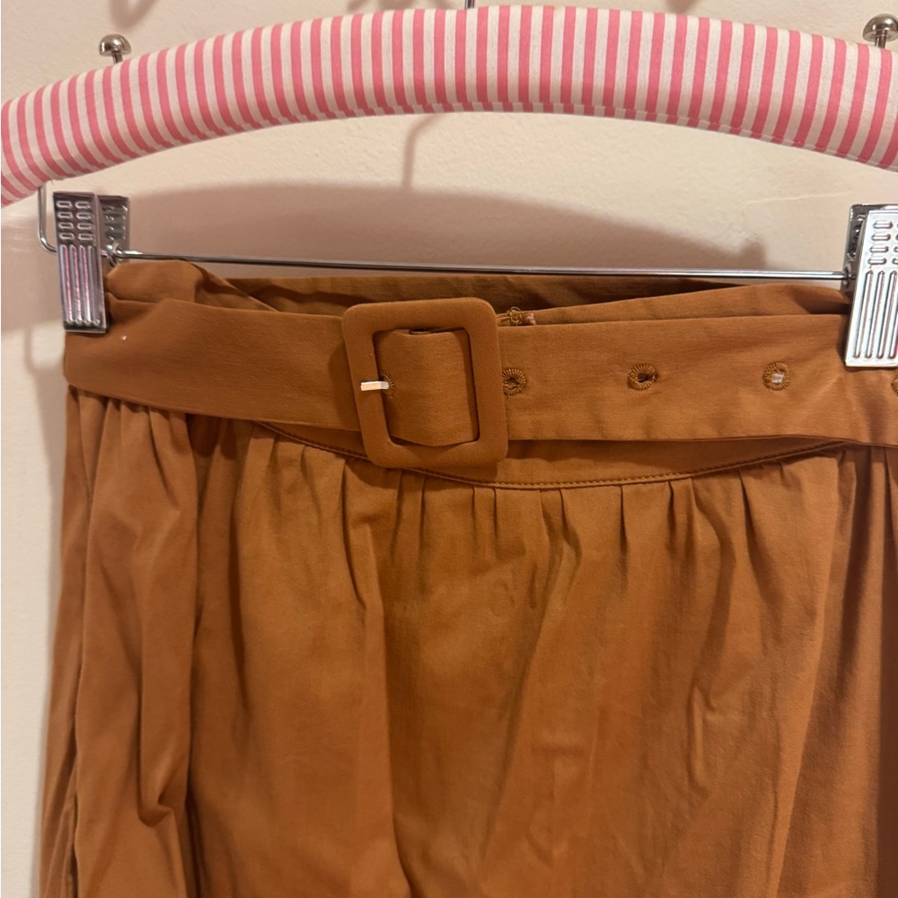 TCEC midi brown skirt - Picture 2 of 3